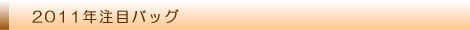 2011�N���ڃo�b�O