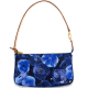 イカット・フラワー バッグ グランブルー ポシェット・アクセソワール